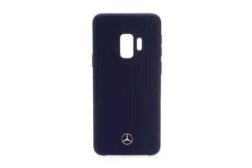 Telefontok Mercedes-Benz Szilikon Hátlap Liquid Silicon For Samsung Galaxy S9 - Navy (3700740428658)