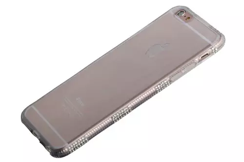Telefontok iPhone 6/6s - áttetsző Lumann Strip Diamond tok