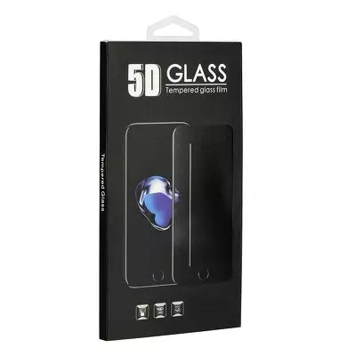 Üvegfólia Full glue Samsung Galaxy J6 2018 - fehér hajlított 5D előlapi üvegfólia