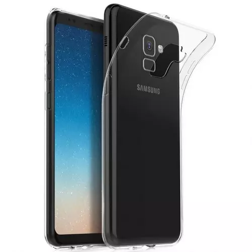 Samsung Galaxy A5 2018 / A8 2018 Telefontok - átlátszó szilikon tok