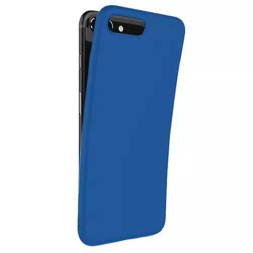 Telefontok SAMSUNG Galaxy J6+ (J6 Plus) - Jelly Case Flash Mat - kék