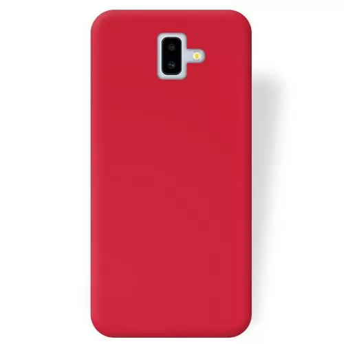 Telefontok SAMSUNG Galaxy J6+ (J6 Plus) - Jelly Case Flash Mat - piros