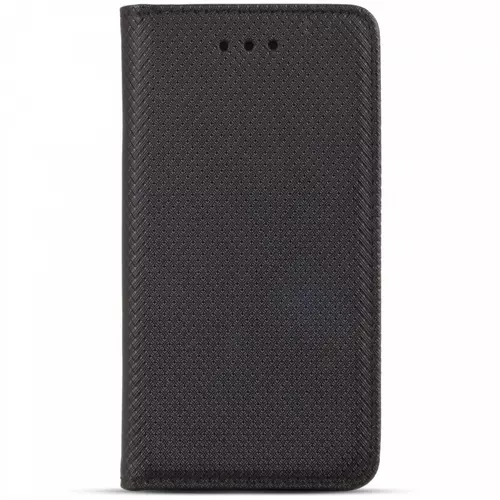 Telefontok LG K10 (K430) - fekete mágneses szilikon keretes könyvtok #2