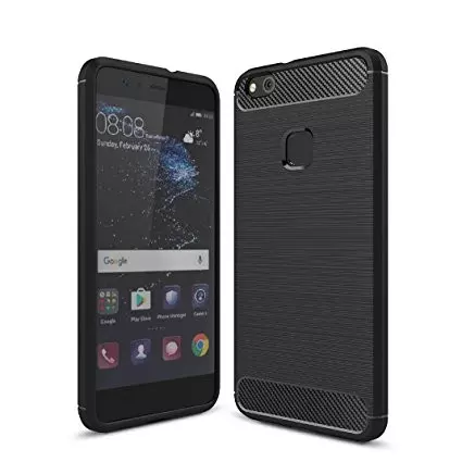Telefontok Huawei Mate 20 Pro - fekete Carbon szilikon tok