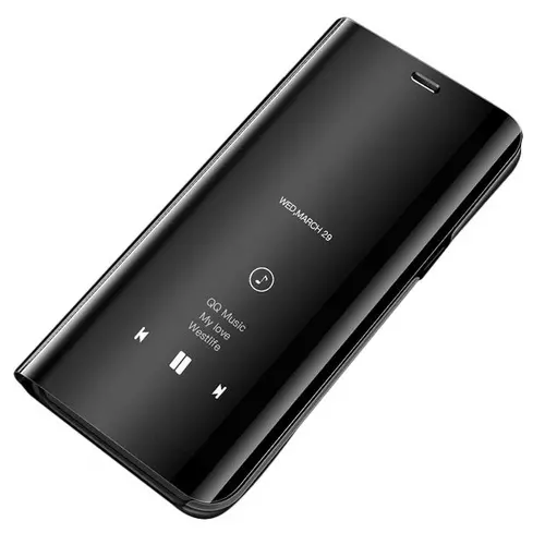 Telefontok Samsung Galaxy S9 G960 - Fekete Clear View Tok