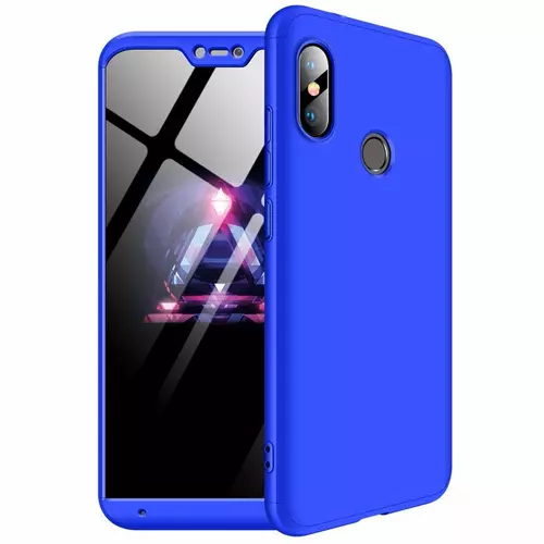Telefontok Xiaomi Mi A2 Lite / Redmi 6 Pro - hátlap - GKK Protection 3in1 - kék