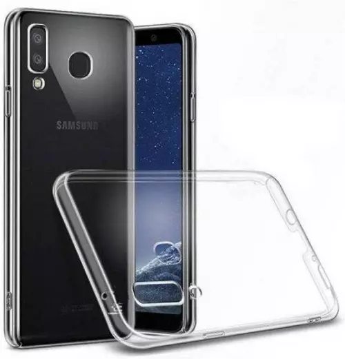 Telefontok Samsung Galaxy A20 - átlátszó szilikon tok