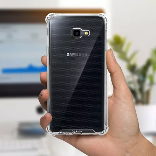 Telefontok Samsung Galaxy A6 2018 - ütésálló átlátszó szilikon tok