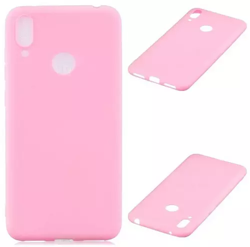 Telefontok Huawei Y7 Pro 2019 - pink szilikon tok
