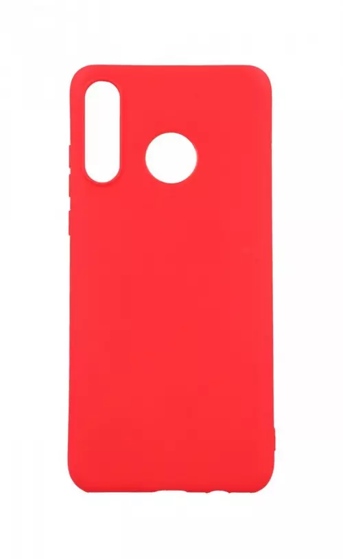Telefontok Huawei P30 Lite - Piros szilikon tok