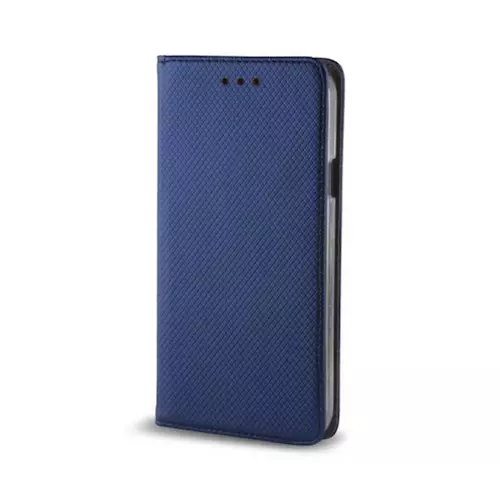 Telefontok Xiaomi Pocophone F1 - kék mágneses szilikon keretes könyvtok