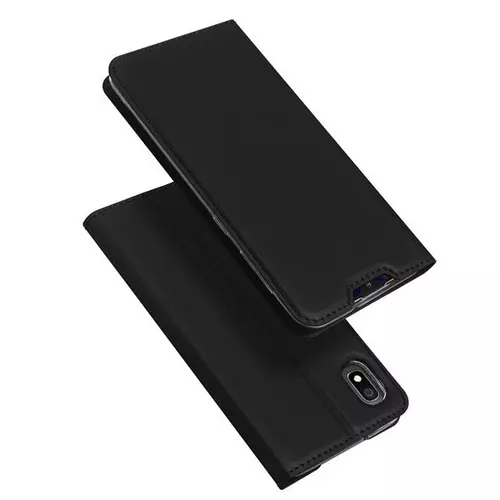 Telefontok Samsung Galaxy A10 - Dux Ducis fekete kinyitható tok