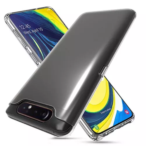 Samsung Galaxy A80 Telefontok - átlátszó szilikon tok