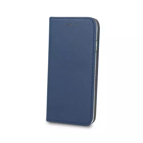 Telefontok Xiaomi Redmi 7A - Smart Magnetic kék szilikon keretes mágneses könyvtok