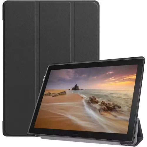 Tablettok Lenovo Tab E10 (10,1 coll) - fekete Tri Fold tablet tok