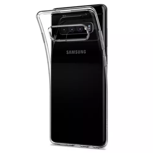 Telefontok Samsung Galaxy S10+ (S10 Plus) - SPIGEN LIQUID CRYSTAL CRYSTAL CLEAR TOK