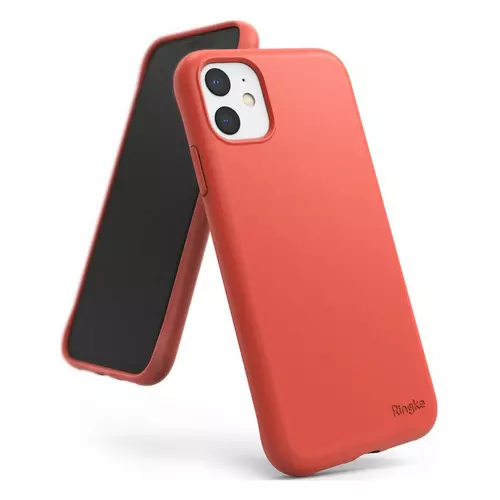 Telefontok iPhone 11 - Ringke Air S piros szilikon tok
