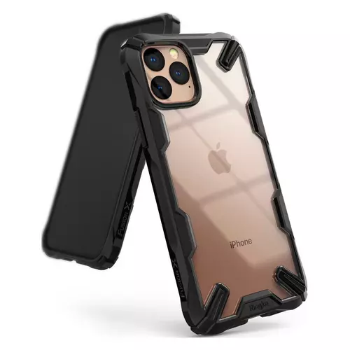 Telefontok iPhone 11 PRO - Ringke Fusion X Design fekete ütésálló tok