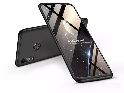 Telefontok Huawei P Smart 2019 hátlap - GKK Protection 3in1 - fekete