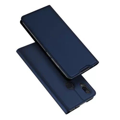 Telefontok Xiaomi Redmi Note 7 - Dux Ducis kék flipcover tok