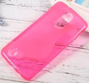 Telefontok LG K8 (2017) - pink szilikon tok