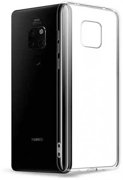 Telefontok Huawei Mate 20 Pro - átlátszó szilikon tok