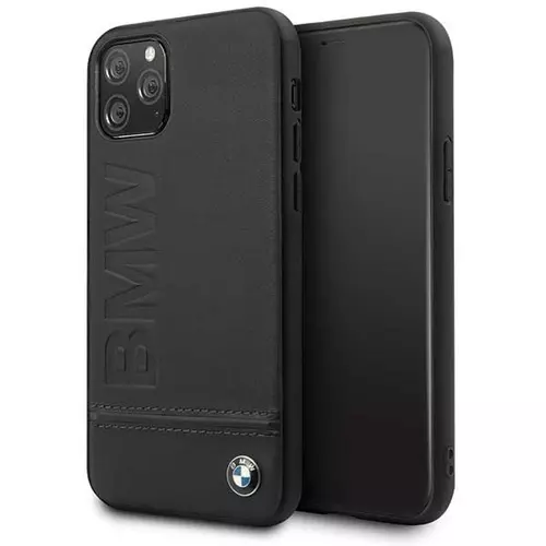 Telefontok iPhone 11 Pro Max - BMW hátlap tok Signature Fekete