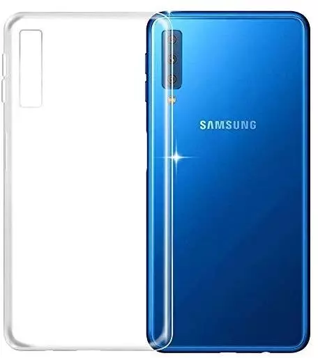 Telefontok Samsung Galaxy A70s - átlátszó szilikon tok