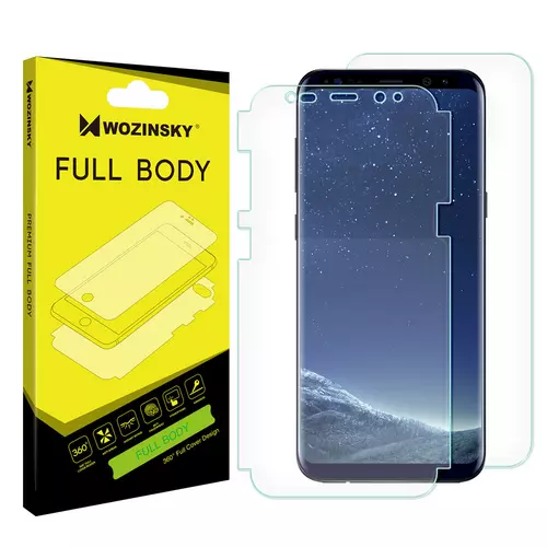Üvegfólia Samsung Galaxy S8 - Full Body, 360 fokos flexi fólia