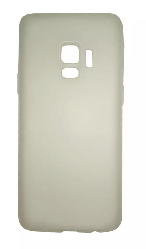 Telefontok Samsung Galaxy S9 G960 - fehér áttetsző Pastel szilikon tok