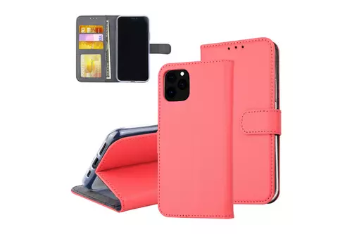 iPhone 11 Pro Telefontok - piros ráhajtófüles könyvtok
