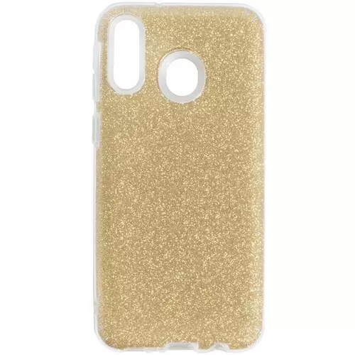 Samsung Galaxy A10s Telefontok - arany shiny szilikon tok