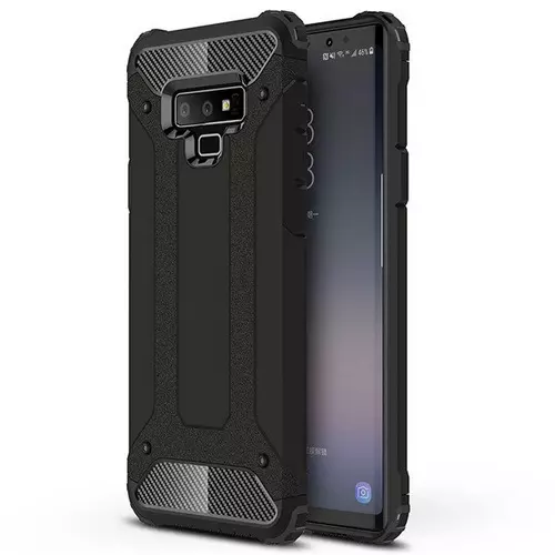 Telefontok Samsung N960 Galaxy Note 9 - Defender fekete ütésálló hátlap tok