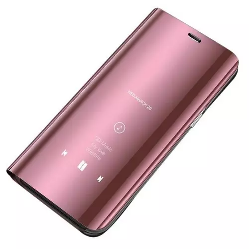 Telefontok Huawei Y6s 2019 - Rose Gold Clear View Tok