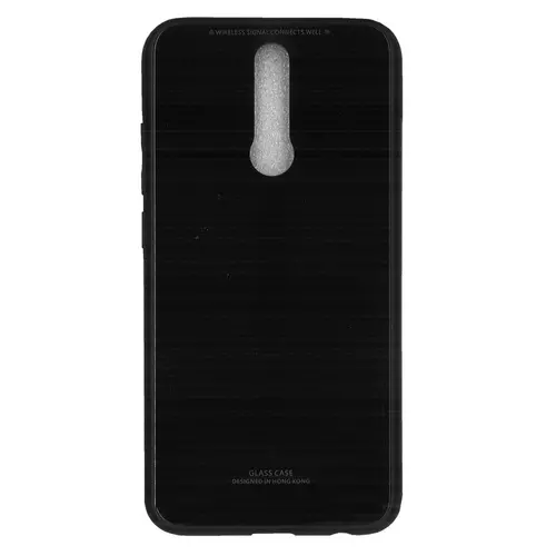 Telefontok Xiaomi Redmi 8 - Forcell fekete üveg hátlaptok