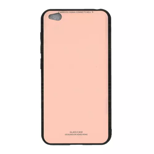 Telefontok Xiaomi Redmi GO - Forcell pink üveg hátlaptok