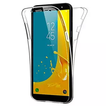 Telefontok Samsung Galaxy A30 / Galaxy A20 - ultravékony átlátszó előlap + hátlap szilikon tok 360°