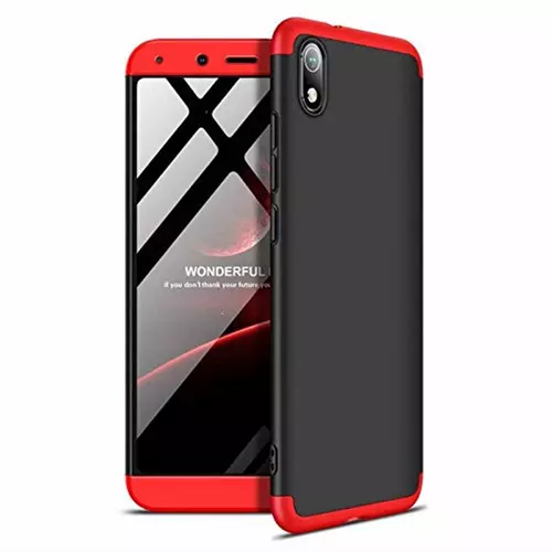 Telefontok Xiaomi Redmi 7A - hátlap GKK Protection 3in1 - piros-fekete