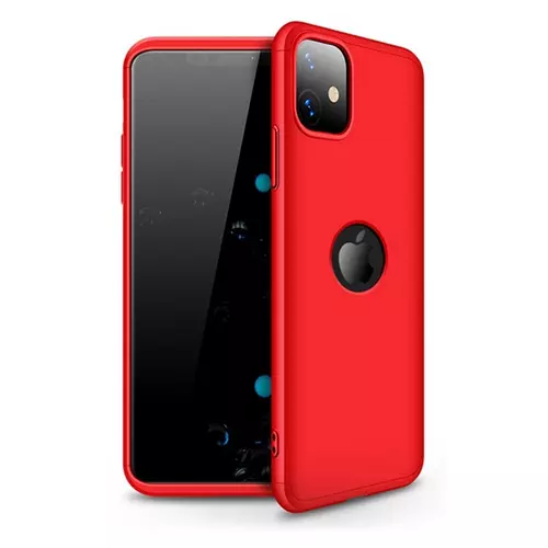 Telefontok iPhone 11 - hátlap GKK Protection 3in1 - piros