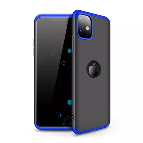 Telefontok iPhone 11 - hátlap GKK Protection 3in1 - fekete-kék