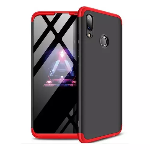 Telefontok Huawei P Smart 2019 hátlap - GKK Protection 3in1 - fekete-piros