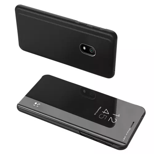 Telefontok Xiaomi Redmi 8A - fekete Clear View Tok