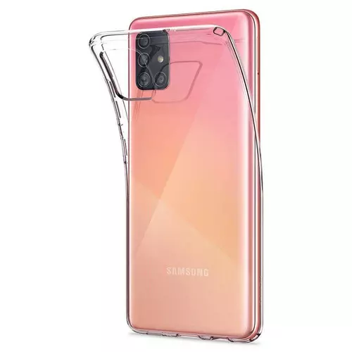 Telefontok Samsung Galaxy A51 - SPIGEN Crystal Clear Átlátszó tok