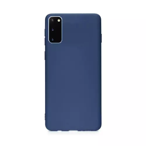 Telefontok Samsung Galaxy S20 - kék szilikon tok