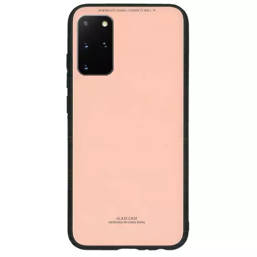 Telefontok Samsung Galaxy S20+ (S20 Plus) - Forcell pink üveg hátlaptok