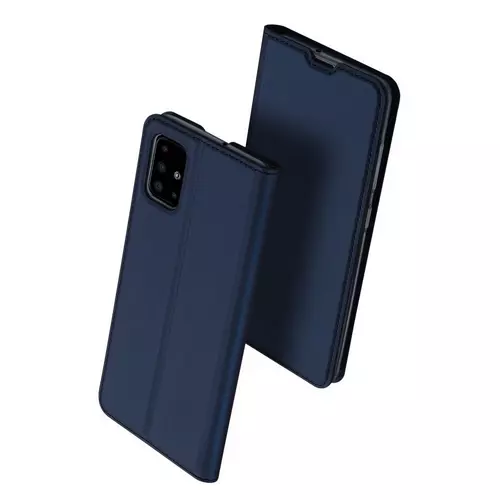 Telefontok Samsung Galaxy A51 - Dux Ducis kék flipcover tok