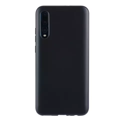 Telefontok Huawei P Smart Pro 2019 - fekete szilikon tok