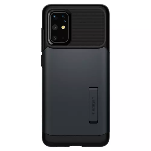 Telefontok Samsung Galaxy S20+ (S20 Plus) - SPIGEN METAL SLATE fekete tok