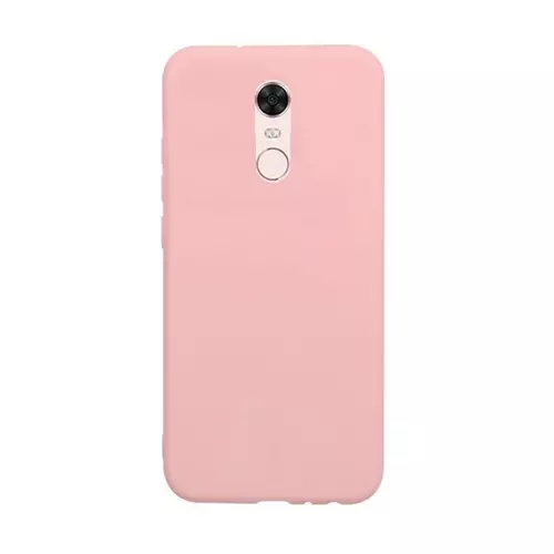 Telefontok Xiaomi Redmi 5 Plus - pink pastel szilikon tok