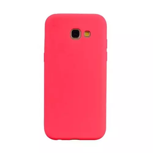 Telefontok Samsung Galaxy A3 2017 - piros pastel szilikon tok